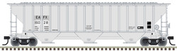 Atlas Trainman N 50005930 Thrall 4750 3-Bay Covered Hopper Rail Logistics EAFX #16028