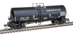 Atlas Master HO 20007213 Trinity 17,600-Gallon Corn Syrup Tank Car w/Conspicuity Stripes Tate & Lyle STSX #1634