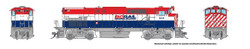 Rapido Trains Inc HO 33535 DCC/ESU LokSound V5 Equipped Montreal Locomotive Works MLW M420 Locomotive BC Rail 'Red/White/Blue Scheme' BCR #642