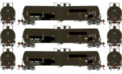 Athearn N ATH18039 30,000-Gallon Ethanol Tank Car CTCX #3 3-Pack