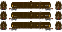 Athearn Genesis HO ATHG25596 33,900-Gallon LPG Tank Car CPDX #2 3-Pack