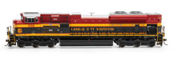 Athearn Genesis HO ATHG75744 DCC Ready EMD SD70ACe Locomotive Kansas City Southern KCS #4158