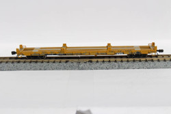 Jacksonville Terminal Company N 777052 Pullman Standard 60' Flatcar 12 plus years Weathered TTX patch over TrailerTrain VTTX #91972