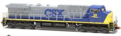 ScaleTrains Rivet Counter N SXT39103 DCC/ESU LokSound V5 Equipped GE AC4400CW Locomotive CSX 'YN2' Scheme CSX #51