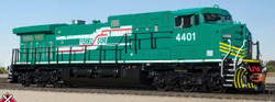ScaleTrains Rivet Counter N SXT39123 DCC/ESU LokSound V5 Equipped GE AC4400CW Locomotive Ferrosur # 4410