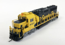 Fox Valley Models N 70751-LS-DMW with DCC/ESU LokSound V5 EMD GP60 Locomotive Santa Fe ATSF #4023