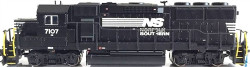 Fox Valley Models N 70651-LS-DMW with DCC/ESU LokSound V5 EMD GP60 Locomotive Norfolk Southern 'As Delivered Paint Scheme' NS #7107