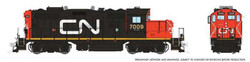 Rapido Trains Inc HO 41512 DCC/ESU LokSound V5 Equipped EMD GP9rm Locomotive Canadian National 'Large Noodle Logo' CN #7009