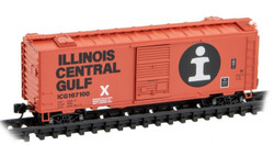 Micro Trains Line N 020 00 137 40' Single-Door Boxcar Illinois Central Gulf ICG #167100