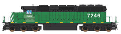 Intermountain N 69387S-01 DCC/ESU LokSound Select Equipped EMD SD40-2 Locomotive FURX  'ex-BN Patch' FURX #7246