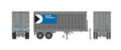 Rapido Trains Inc HO 403076 26' Can-Car Dry Van Trailer CP 'Multimark Logo' Smith Transport #7612