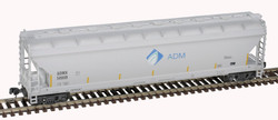 Atlas Master N 50006070 ACF Pressureaide Centerflow Covered Hopper ADM 'Leaf Scheme' ADMX #50008