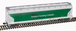 Atlas Master N 50006078 ACF Pressureaide Centerflow Covered Hopper Grace Davison ACFX #59783
