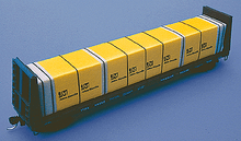 Jaeger Products N JAEP3 Bulkhead Flatcar Protected Building Product Load Johns-Manville Building Products