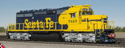 ScaleTrains Rivet Counter N SXT39372 DCC Ready EMD SD40-2 Locomotive Santa Fe 'As Delivered Lettering' ATSF #5133