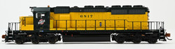 ScaleTrains Rivet Counter N SXT39377 DCC/ESU LokSound Equipped EMD SD40-2 Locomotive Chicago & NorthWestern 'Employee Owned Logo' CNW #6817