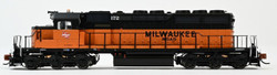 ScaleTrains Rivet Counter N SXT39394 DCC Ready EMD SD40-2 Locomotive Milwaukee Road 'Billboard Lettering' MILW #176
