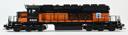 ScaleTrains Rivet Counter N SXT39402 DCC Ready EMD SD40-2 Locomotive EMD Lease/ex-Milwaukee Road 'Bandit' EMDX #6305