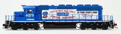 ScaleTrains Rivet Counter N SXT39421 DCC/ESU LokSound Equipped EMD SD40-2 Locomotive Conrail 'Altoona Bike Trials' CR #6373