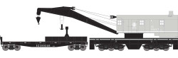 Athearn HO ATH75424 200T Crane / Tender IC #100417 / 100546