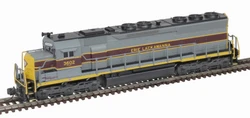 Atlas Master Gold Series N 40005584 DCC/Tsunami 2 Sound Equipped EMD SD45 Low Short Hood Locomotive Erie Lackawanna EL #3614
