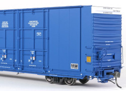 Tangent Scale Models HO 25524-04 Greenville 86′ Quad Plug Door Box Car Canadian National 'Repaint 1991 Blue' CNA #798065