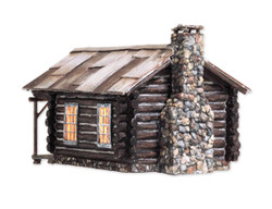 Woodland Scenics N BR4961 Built Up Cozy Cabin - Assembled