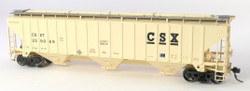 Tangent Scale Models HO 36010-11 Trinity Industries Inc 4750CuFt Covered Hopper CSX 'Delivery 10-1988' CSXT #259165