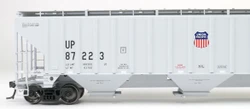 Tangent Scale Models HO 36012-04 Trinity Industries Inc 4750CuFt Covered Hopper Union Pacific 'Delivery Gray 10-1993' UP #87234