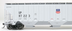 Tangent Scale Models HO 36012-06 Trinity Industries Inc 4750CuFt Covered Hopper Union Pacific 'Delivery Gray 10-1993' UP #87241