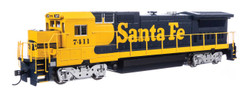 Walthers Mainline HO 910-9567 DCC Ready GE Dash 8-40B Locomotive Santa Fe ATSF #7411