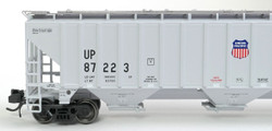 Tangent Scale Models N 81012-08 Trinity Industries Inc 4750CuFt Covered Hopper Union Pacific 'Delivery Gray 10-1993' UP #87268