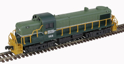 Atlas Classic Gold Series N 40005497 DCC/ESU LokSound V5 Equipped Alco RS3 Locomotive British Columbia Railway BCR #561