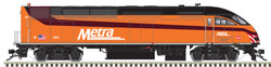 Atlas Master Silver Series HO 10004149 DCC Ready MPI MP36PH-3C Locomotive Metra #405 'Milwaukee Road Hiawatha Heritage'