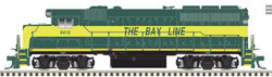 Atlas Master Gold Series HO 10004240 DCC/ESU LokSound V5 Equipped EMD GP40-2 Locomotive w/ Ditch Lights Atlanta & St. Andrews Bay #6418