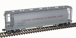 Atlas Master HO 20007186 ACF 3-Bay Cylindrical Hopper Ziegler Chemical UTCX #44043