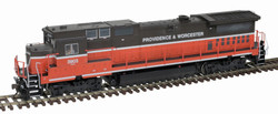 Atlas Master Gold Series HO 10004327 DCC/ESU LokSound Equipped GE Dash 8-39B w/ Front & Rear Ditchlights Providence & Worcester #3905