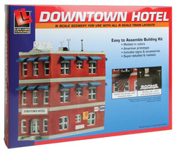 Walthers Life-Like SceneMaster N 433-7482 Downtown Hotel - Kit
