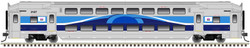 Atlas Master N 50006628 Multi-Level Commuter Coach Trailer Montreal EXO 'Patched' #3041