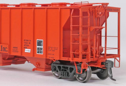 Tangent Scale Models HO 35164-01 Pullman-Standard 2929 Covered Hopper 'Texas Industries 1980' USEX #5015