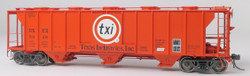 Tangent Scale Models HO 35164-04 Pullman-Standard 2929 Covered Hopper 'Texas Industries 1980' USEX #5023