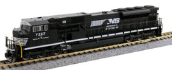 Kato N 176-5518 DCC Ready EMD SD80MAC Locomotive Norfolk Southern NS #7227