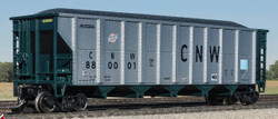 ScaleTrains Fox Valley Models N FVM10084 Trinity RD-4 Coal Hopper Chicago & NorthWestern CNW #880137