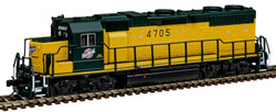 Atlas Master Gold Series N 40005622 DCC/ESU Loksound V5 Equipped EMD GP38 Locomotive Chicago & North Western CNW #4705