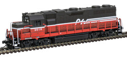 Atlas Master Gold Series N 40005630 DCC/ESU Loksound V5 Equipped EMD GP38 Locomotive w/ F/R Ditch Lights Providence & Worcester P&W #2011