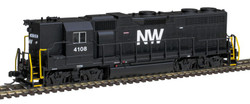 Atlas Master Gold Series N 40005634 DCC/ESU Loksound V5 Equipped EMD GP38 Locomotive Norfolk & Western NW #4108