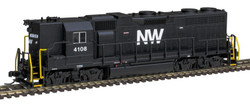 Atlas Master Gold Series N 40005636 DCC/ESU Loksound V5 Equipped EMD GP38 Locomotive Norfolk & Western NW #4127