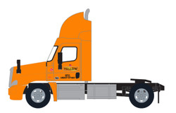 Trainworx N 42585-04 Freightliner Cascadia Raised-Roof 2-Axle Semi Tractor Yellow #4