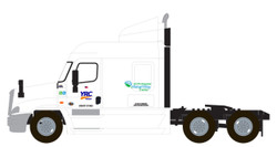 Trainworx N 42590-04 Freightliner Cascadia Mid-Roof Tractor YRC Freight #4