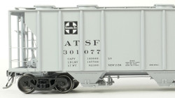 Tangent Scale Models HO 35010-01 PS-2 3215CuFt Covered Hopper Atchison, Topeka & Santa Fe 'Delivery Gray 11-1959 GA-119' ATSF #301013